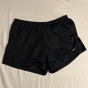 Nike Black Athletic Shorts Lightweight Performance